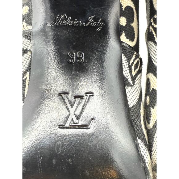 Louis Vuitton 1854 Monogram Ankle Heeled Boots *SIZE 39*2020 Collection - Picture 10 of 10